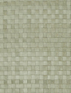 Vireo Leather Pillow | Handcrafted Basketweave Design