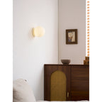 Minimalist Frosted Glass Globe Wall Light