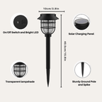 Solvique – Vintage Solar LED Path Lighting