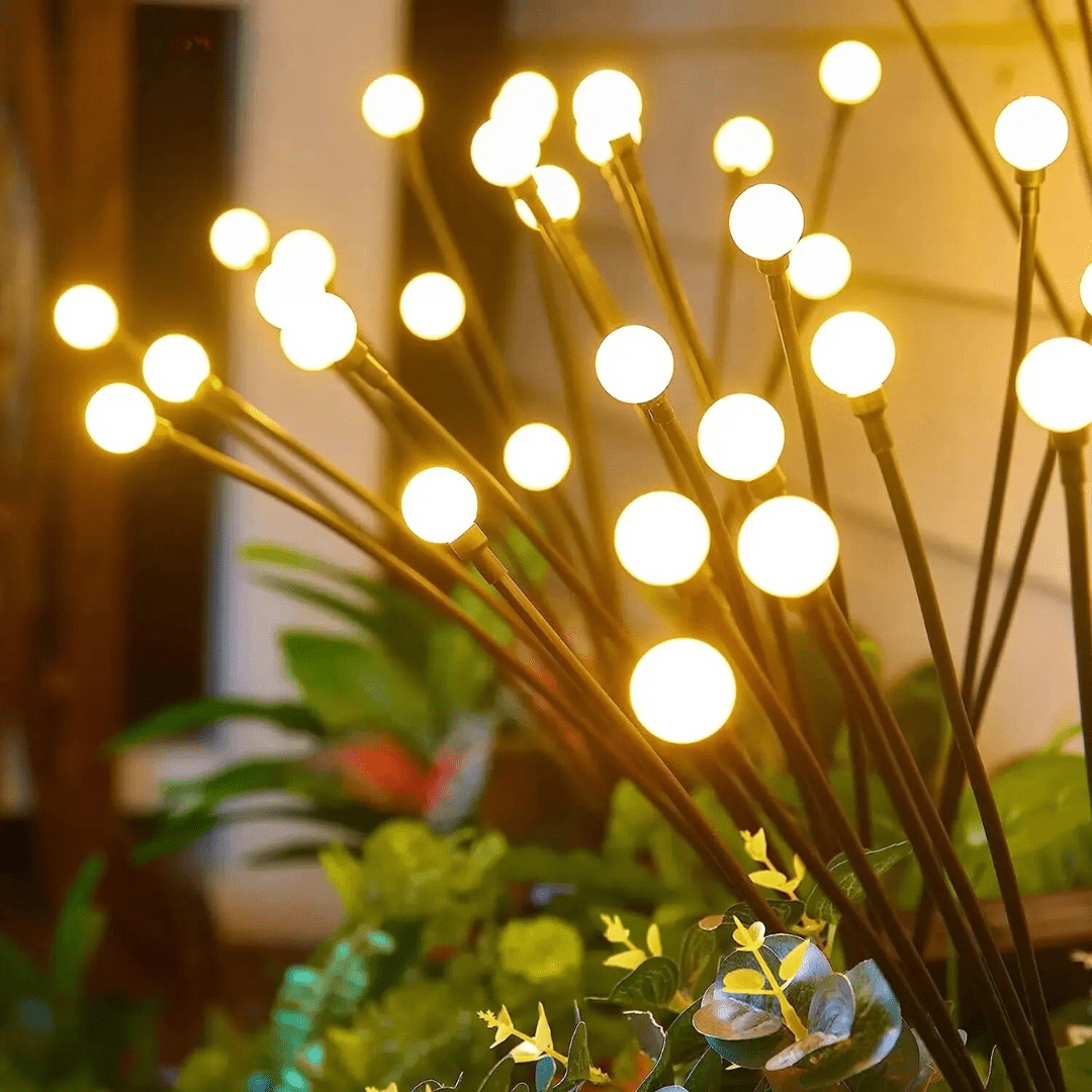 Vintage Firefly Solar LED Lights 1-Light
