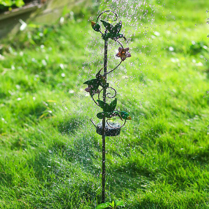Vintage Solar Decorative LED Garden Stake Light 1-Light