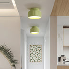 Bela Compacte Plafondlamp | Duurzaam Hars, Retro Ontwerp