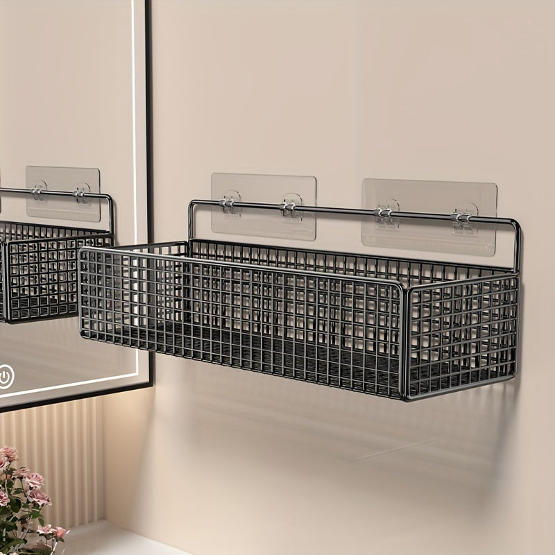VintageHaken: Wall Shelf Bathroom – Durable Wrought Iron Shelf, Rustic & Multifunctional with Towel Rack