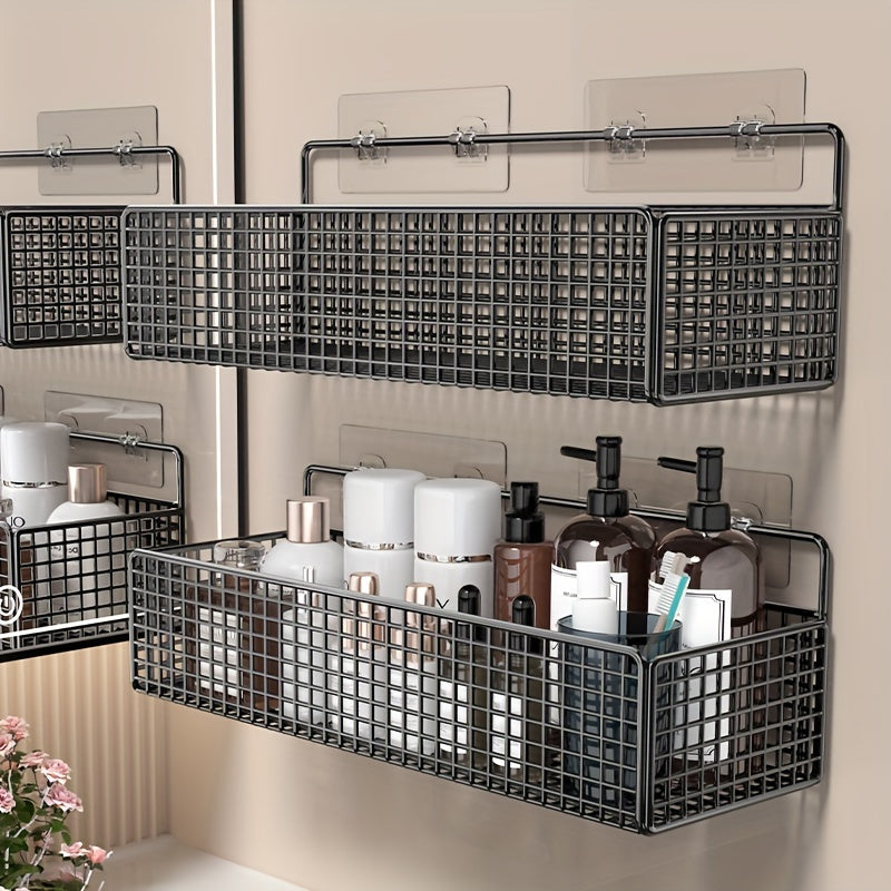 VintageHaken: Wall Shelf Bathroom – Durable Wrought Iron Shelf, Rustic & Multifunctional with Towel Rack
