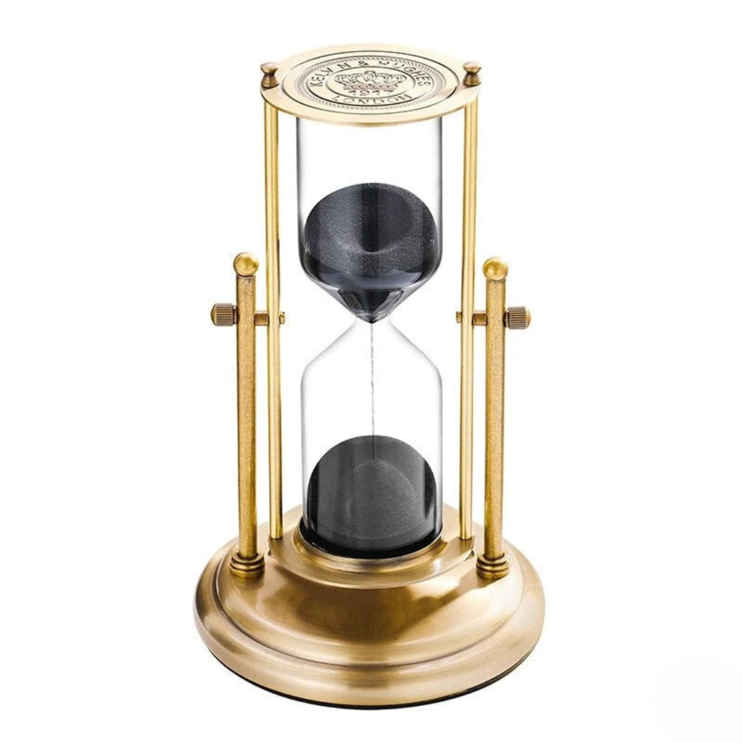 Rotating Hourglass, Freestanding Display, Decorative Timer, Vintage Style