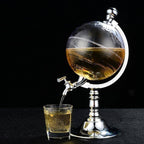Globe Beverage Dispenser, Tap Spout, Transparent Globe Design