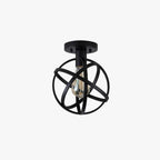 Flush Mount Ceiling Light Round Hardwired E27 Indoor Lighting Fixture