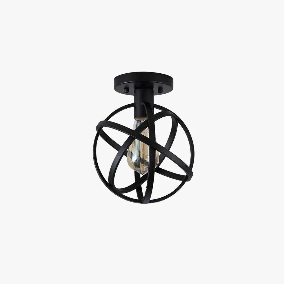 Flush Mount Ceiling Light Round Hardwired E27 Indoor Lighting Fixture