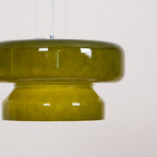 VitraGlow: Glass Pendant Light in Modern Design – Two-Tier Hanging Lamp for Living Room & Dining Room
