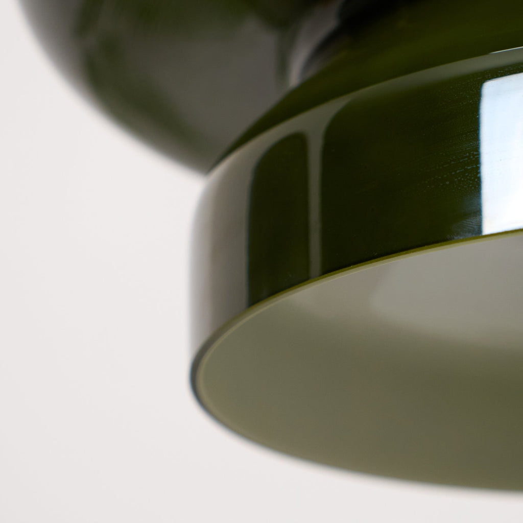 VitraGlow: Glass Pendant Light in Modern Design – Two-Tier Hanging Lamp for Living Room & Dining Room