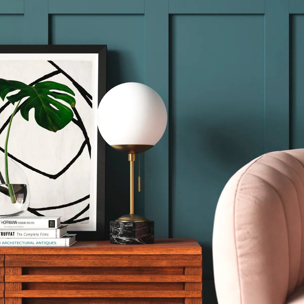 Vittoria marble table lamp