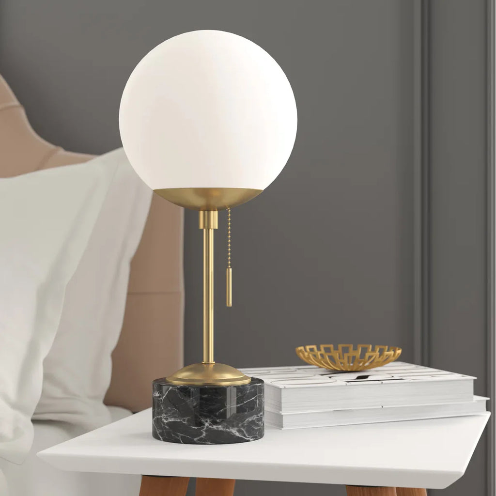 Vittoria marble table lamp