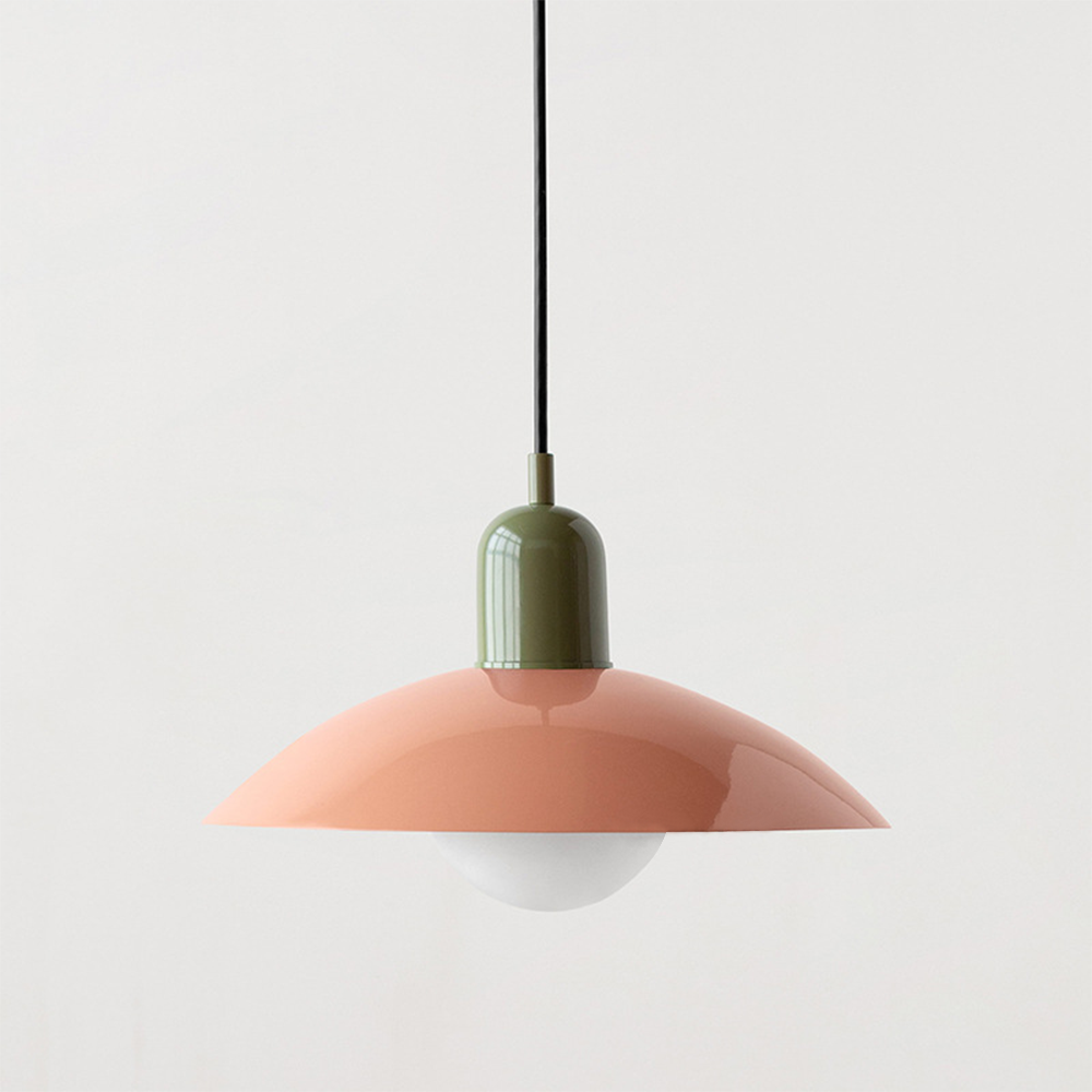 VivaRetro: Colorful Pendant Light Metal – Colorful LED Hanging Lamp for Dining Room & Kitchen