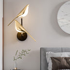 BirdLight: Modern LED Wall Lamp in Bird Design for Stylish Interiors