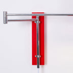 Adjustable Articulated Metal Wall Light, Plug-In