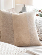 Ava Accent Pillow | Handwoven Stripe Design