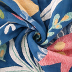 Waldrex: Cotton Blankets with Dinosaur & Forest Print Made of Lightweight Cotton – for Children's Rooms & Living Rooms
