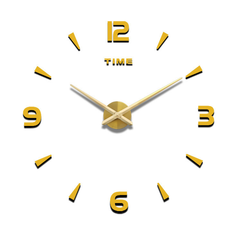 Wall Clock Analog Battery Operated Minimalist Silent Non Ticking Modern Home Living Room Bedroom Office Decor