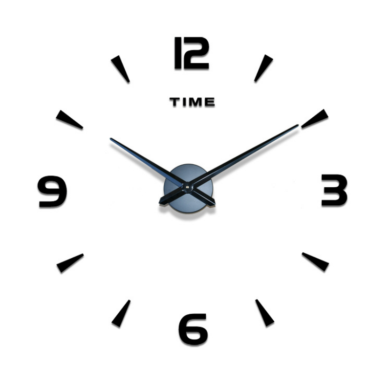 Wall Clock Analog Battery Operated Minimalist Silent Non Ticking Modern Home Living Room Bedroom Office Decor