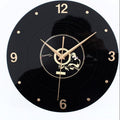 Wall Clock, Quartz Movement, Acrylic Construction, Music Note Dial