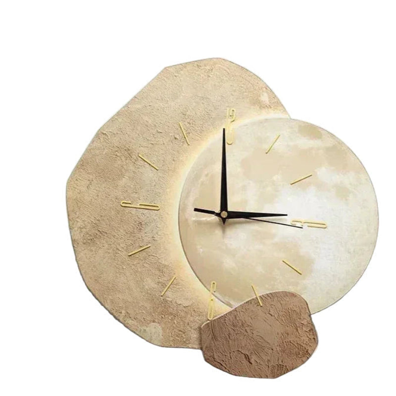Wall Clock, Silent Movement, Irregular Shape, Decorative Design