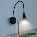 Aluminum LED Wall Light Adjustable Tilt Contemporary Design
