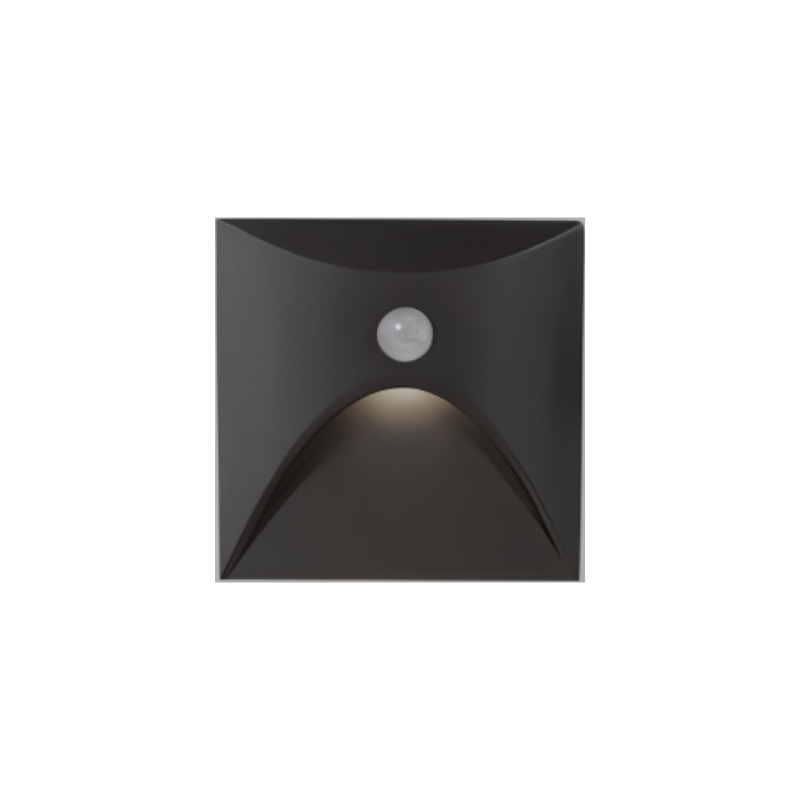 Wall Light LED 3 W Motion Sensor Aluminum IP65 90 to 260V, Energy Efficient