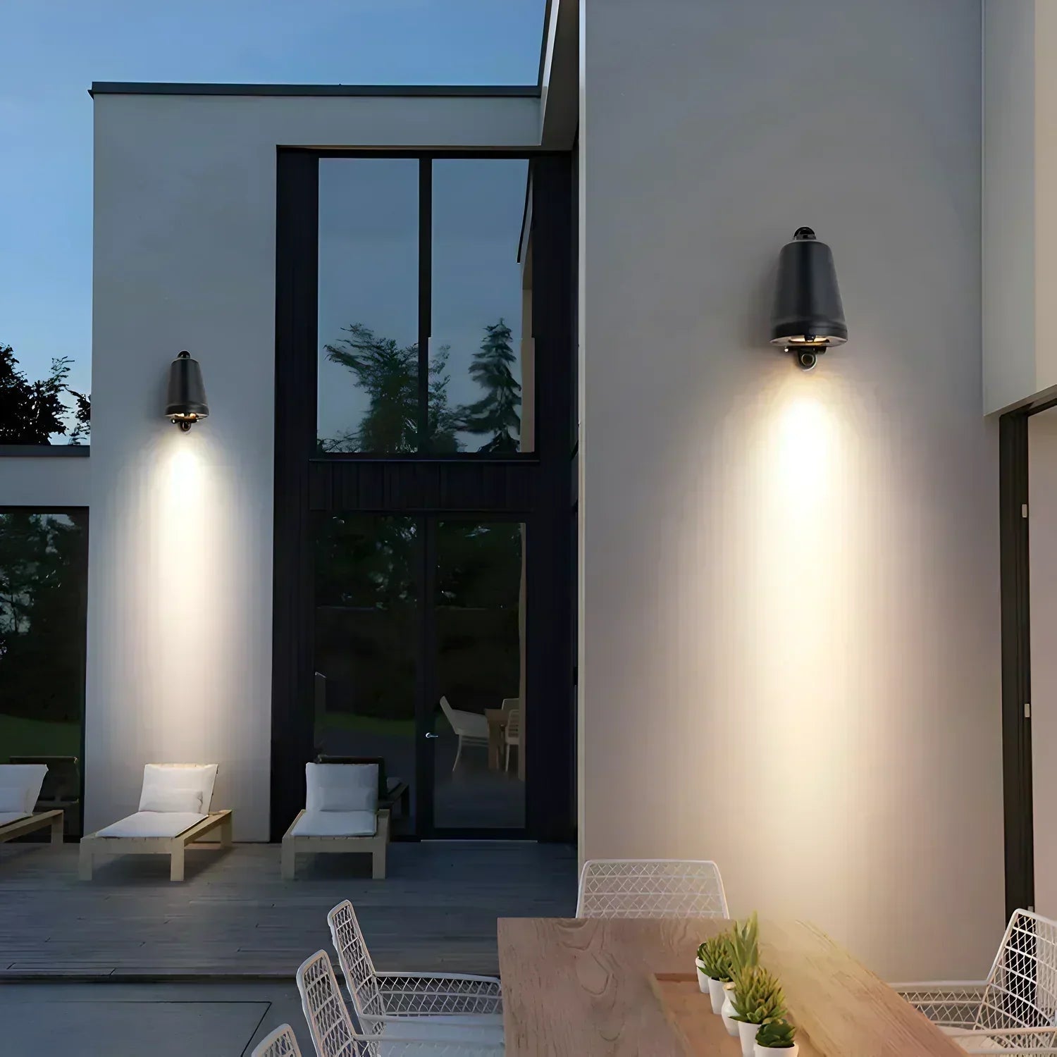 Wall Light Outdoor LED Aluminum IP65, Energy Efficient LED Sconce
