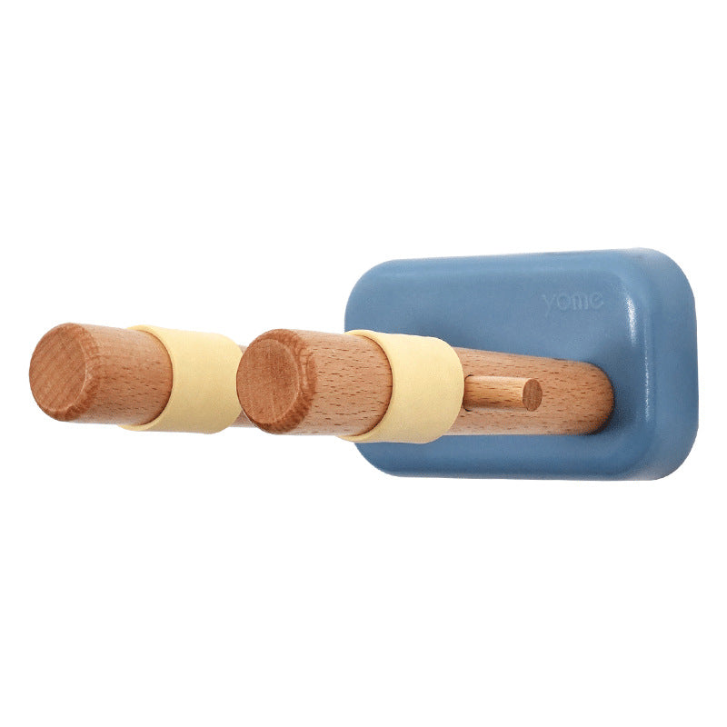 Guitar Wall Hanger, Wood Construction, Wall Mounted, Adjustable Hook Design