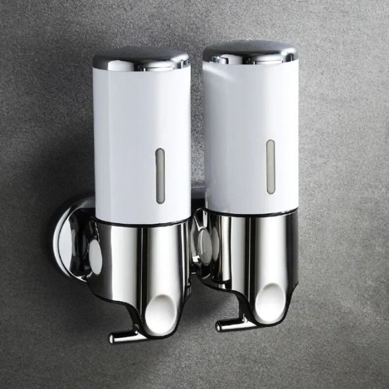 Wall Mounted Soap Dispenser in Stainless Steel – 500ml Capacity for Soap, Lotion, or Shampoo