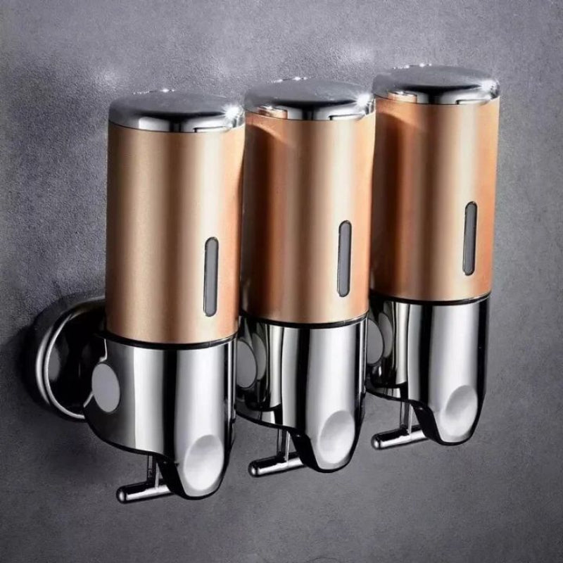 Wall Mounted Soap Dispenser in Stainless Steel – 500ml Capacity for Soap, Lotion, or Shampoo