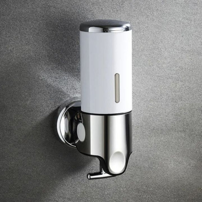 Wall Mounted Soap Dispenser in Stainless Steel – 500ml Capacity for Soap, Lotion, or Shampoo