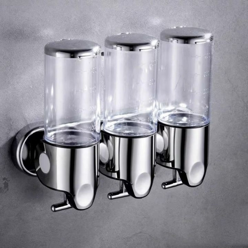 Wall Mounted Soap Dispenser in Stainless Steel – 500ml Capacity for Soap, Lotion, or Shampoo