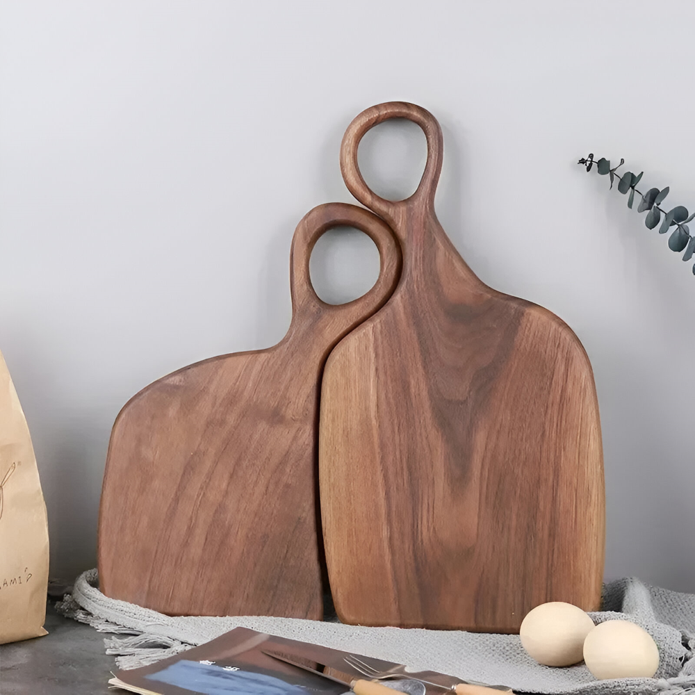 Caldrino – Walnut Wooden Cutting Boards Set of 2