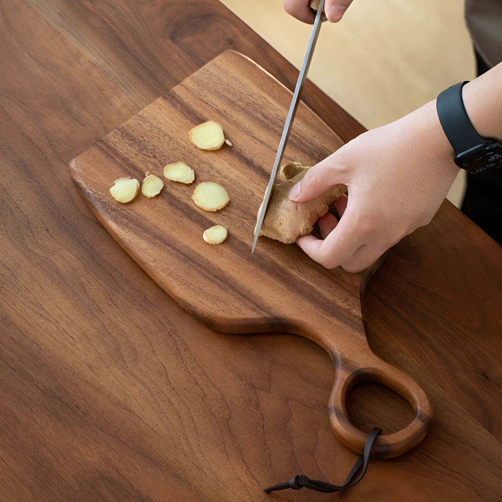 Caldrino – Walnut Wooden Cutting Boards Set of 2