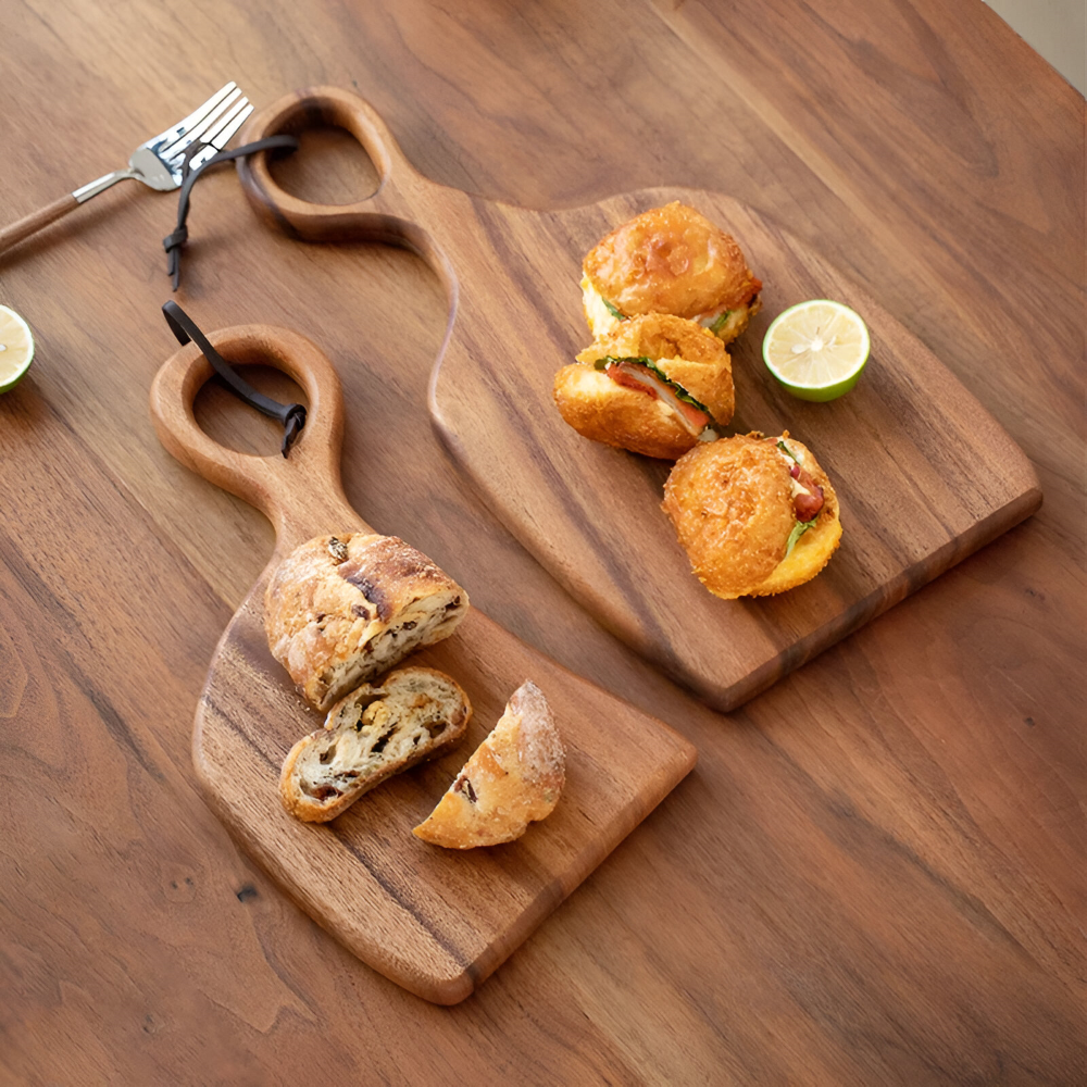Caldrino – Walnut Wooden Cutting Boards Set of 2