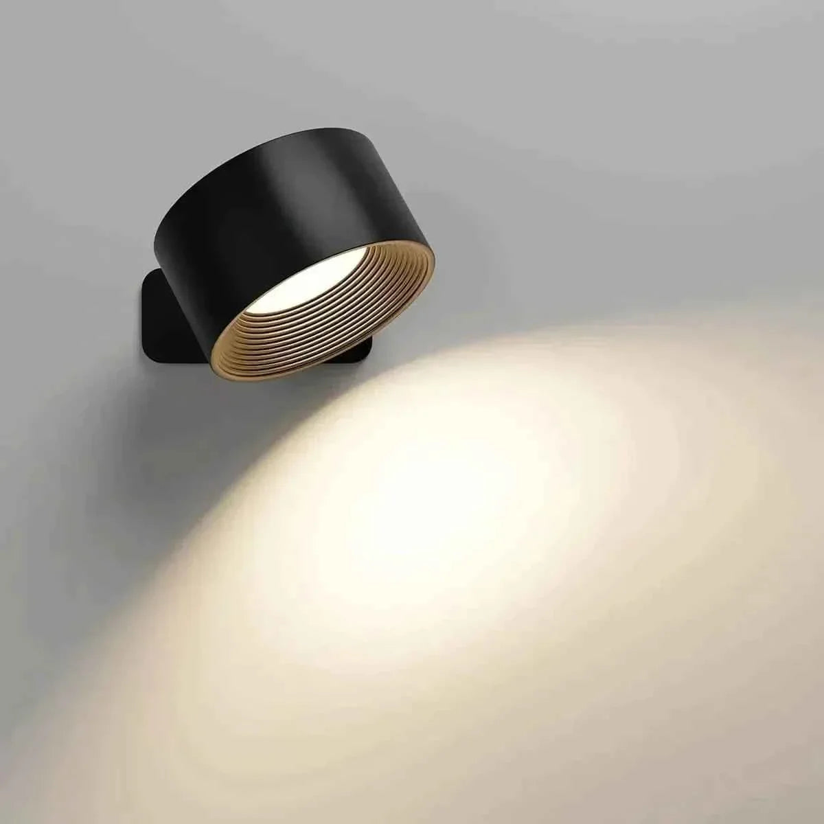 Brix Wireless Wall Lamp | 360° Rotatable, USB Rechargeable
