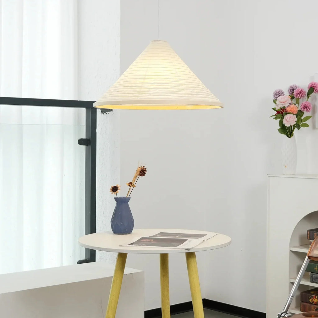 Velorian - Japandi Washi Paper Hanging Lamp