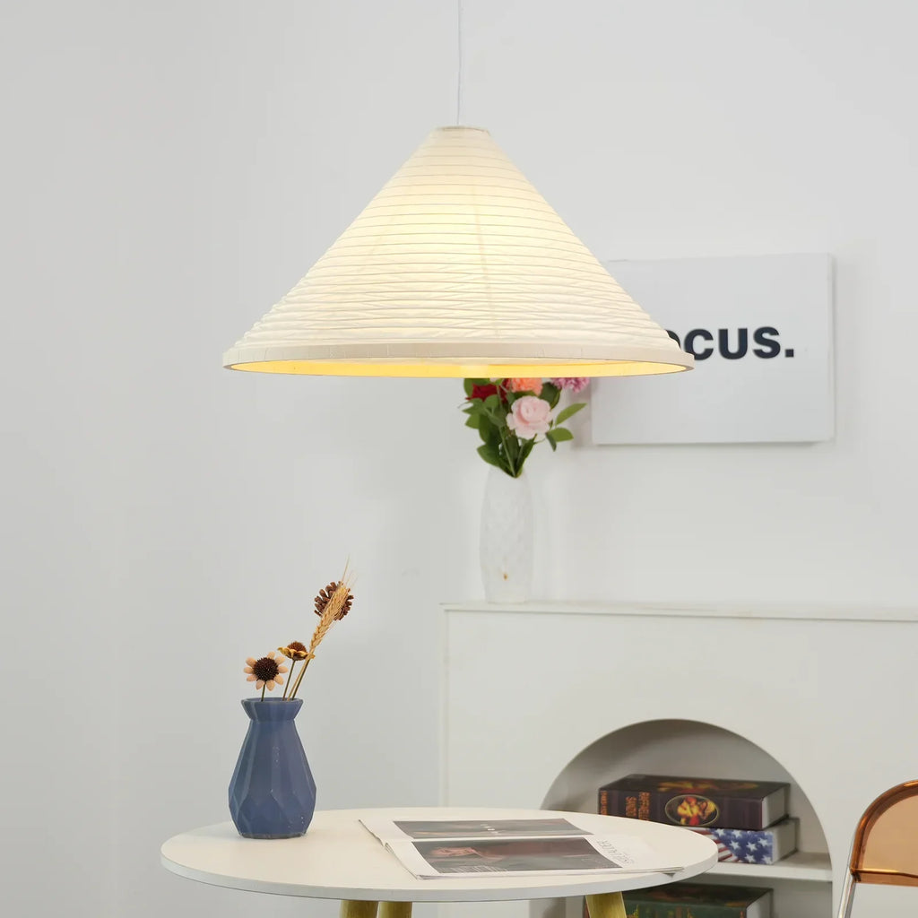 Velorian - Japandi Washi Paper Hanging Lamp