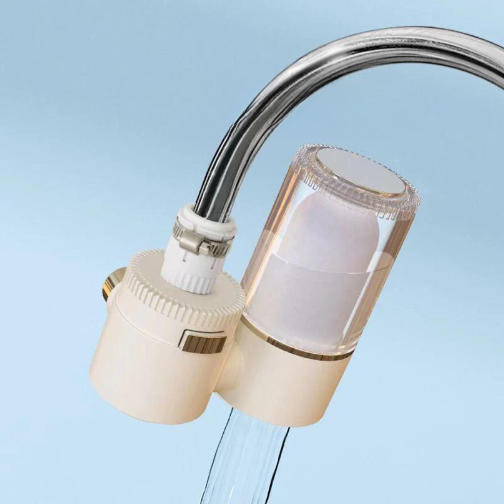Water Filter, Universal Fit, Stainless Steel Housing, Faucet Mounted