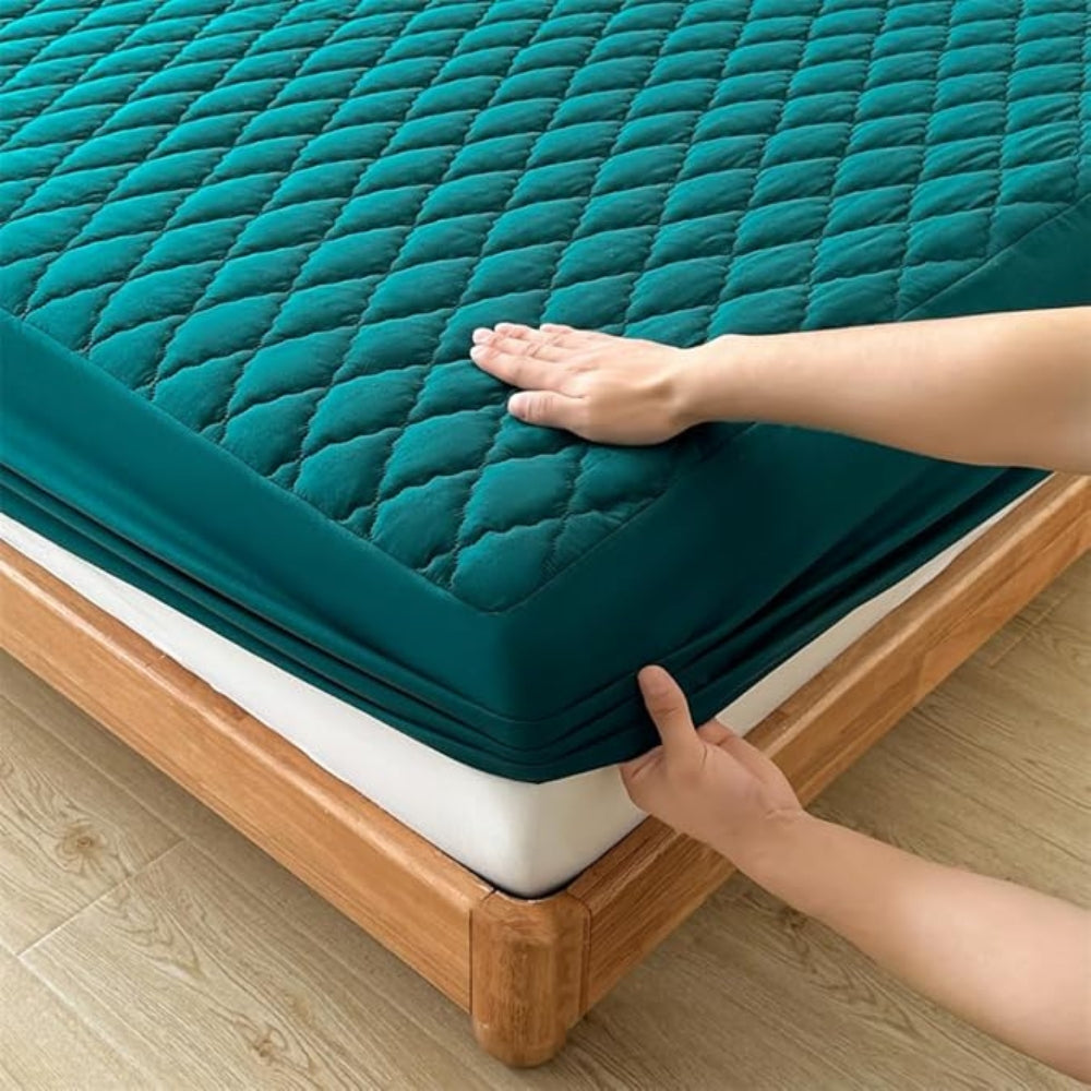 Waterproof Fitted Sheet Set Deep Pocket Polyester Bedding