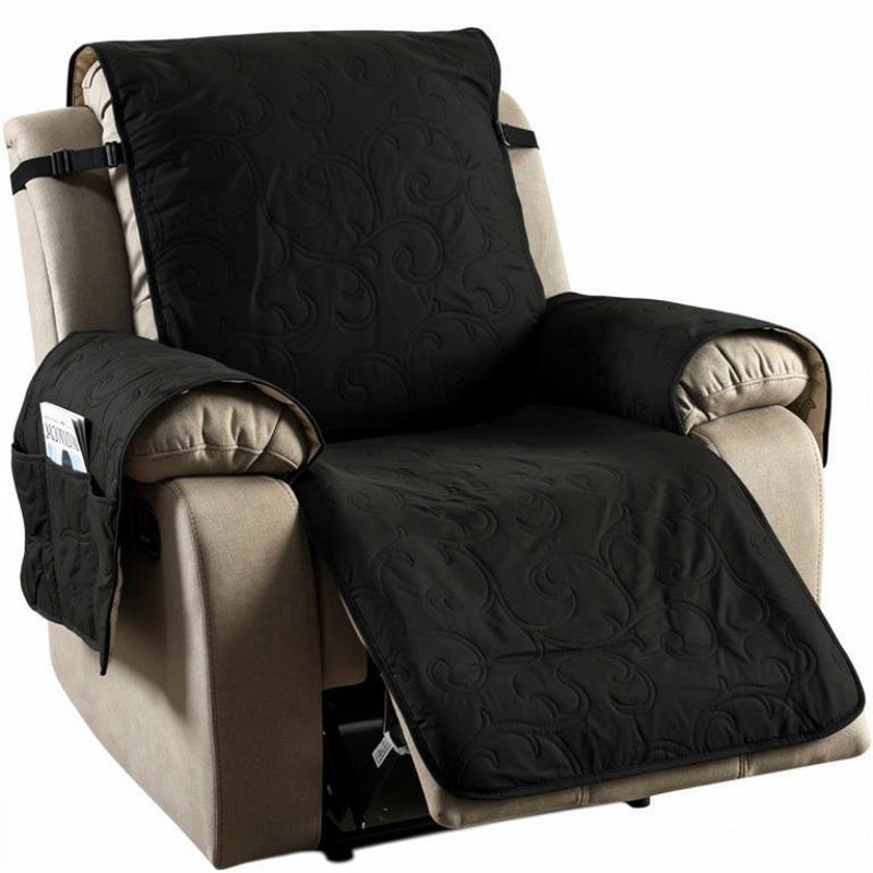Recliner Slipcover Waterproof Plush Machine Washable Furniture Protector