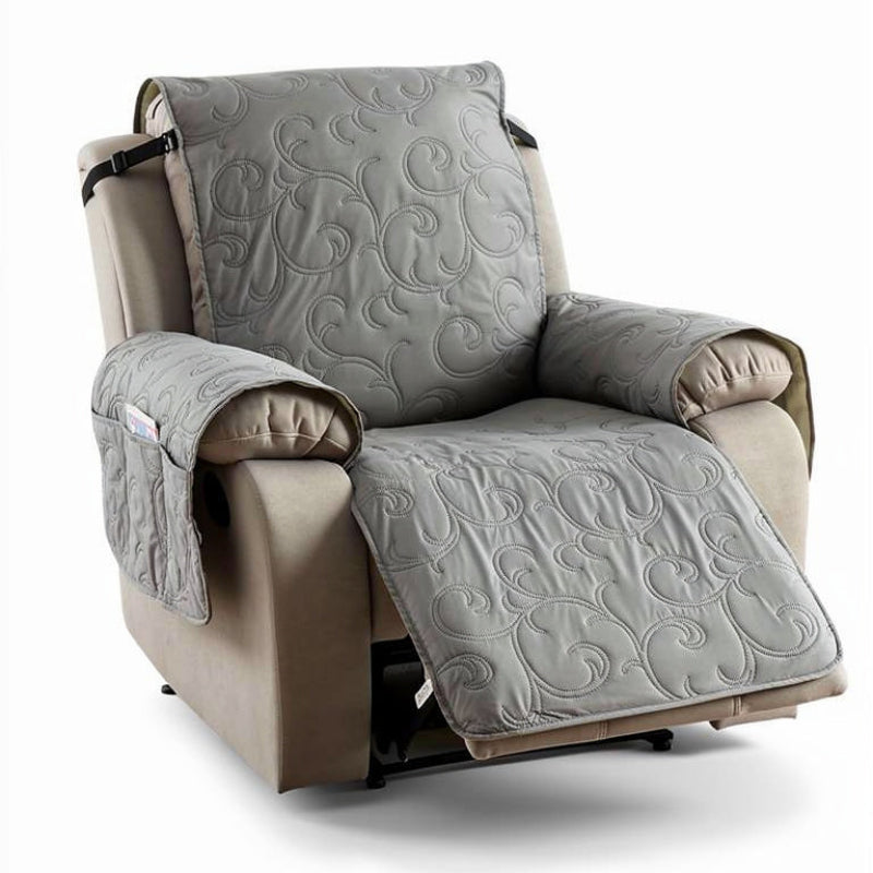 Recliner Slipcover Waterproof Plush Machine Washable Furniture Protector