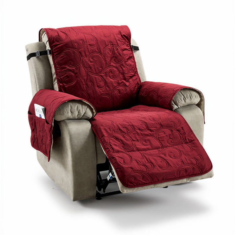 Recliner Slipcover Waterproof Plush Machine Washable Furniture Protector