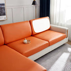 Sofa Cushion Cover Waterproof PU Leather Stretch, Easy Clean