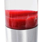 Wax Motion Lamp, Glass Shade, Aluminum Alloy Base, 25W LED Light