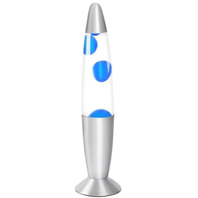 Wax Motion Lamp, Glass Shade, Aluminum Alloy Base, 25W LED Light