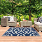 Outdoor Garden Rug Waterproof Fabric Indoor Outdoor Floor Covering