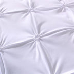 WebenNacht: Modern Duvet Cover Set – Breathable, Soft & Decorative with Timeless Pintuck Design
