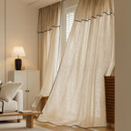 SoftAura: Modern Curtain – Semi-Transparent and Decorative for Bedroom and Living Room